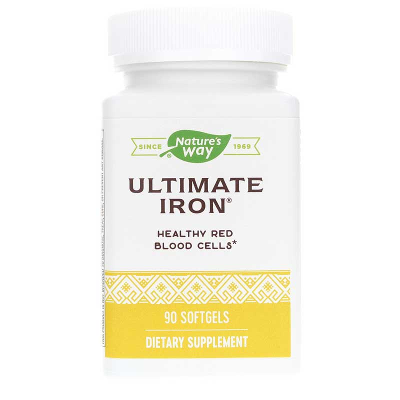 Natures Way Ultimate Iron 90 Softgels