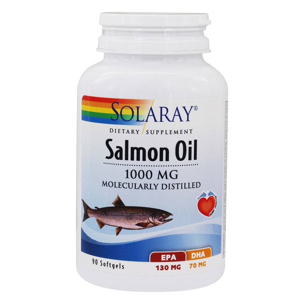 Solaray - Salmon Oil 1000 mg. - 90 Softgels
