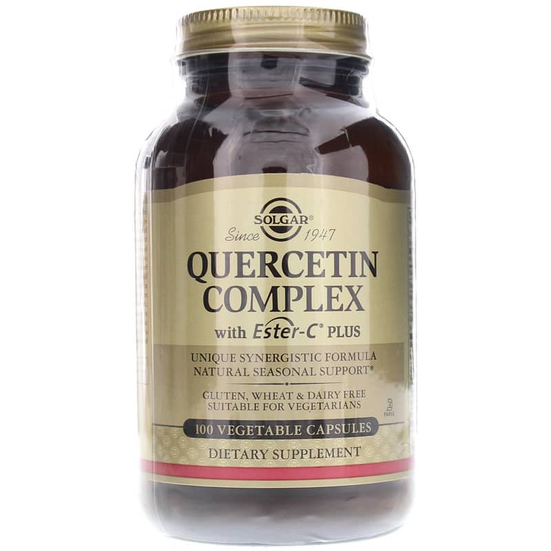 Solgar Quercetin Complex w/ Ester-C Plus 100 Veg Capsules