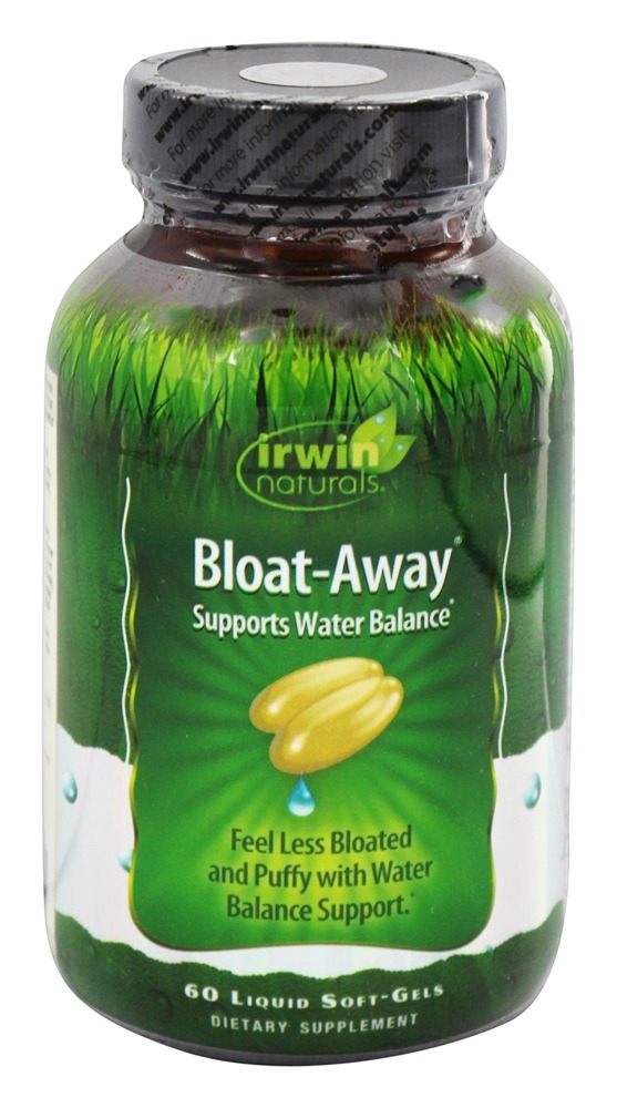 Irwin Naturals - Bloat-Away Diuretic for Water-Weight - 60 Softgels