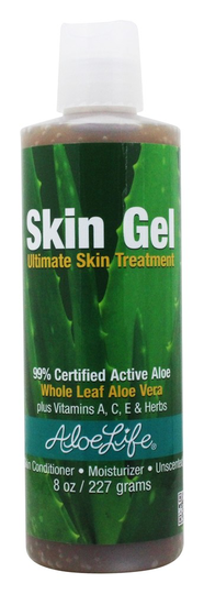Aloe Life - Skin Gel Unscented - 8 oz.