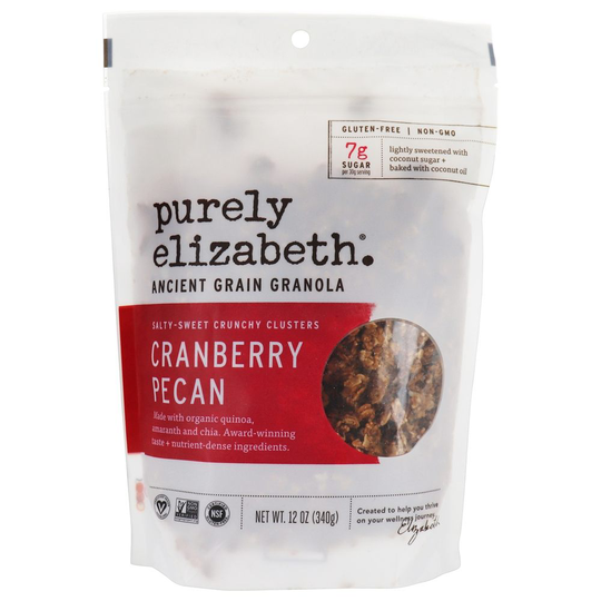 Purely Elizabeth - Ancient Grain Granola Cereal Cranberry Pecan - 12 oz.