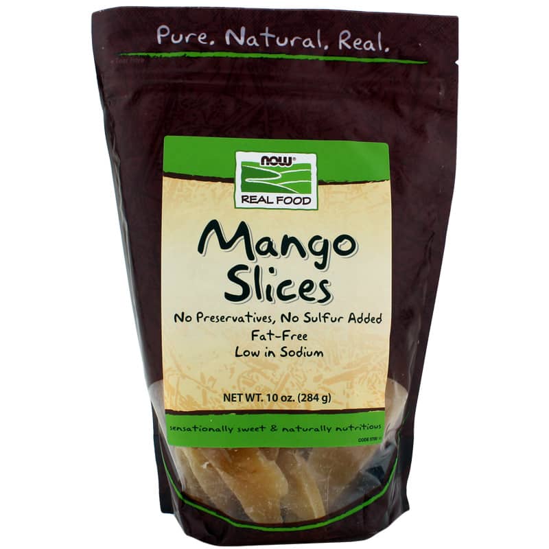 NOW Foods Mango Slices 10 Oz