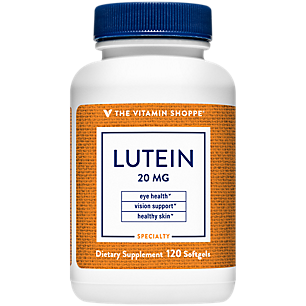 Lutein - Supports Vision, Eye Health & Healthy Skin - 20 MG (120 Softgels)