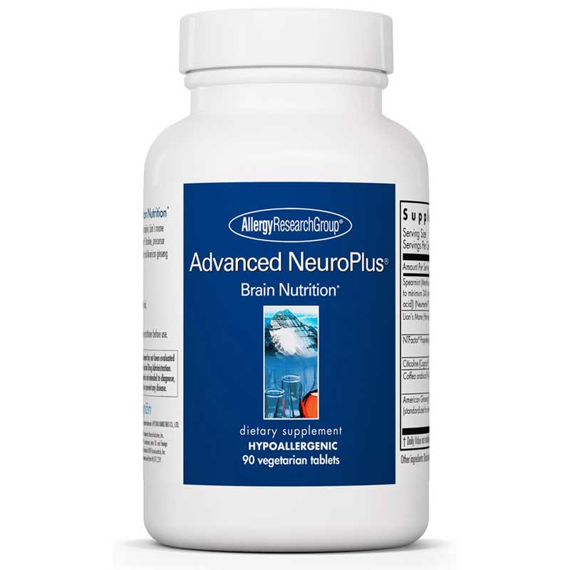 Allergy Research Group Advanced NeuroPlus 90 Veg Tablets