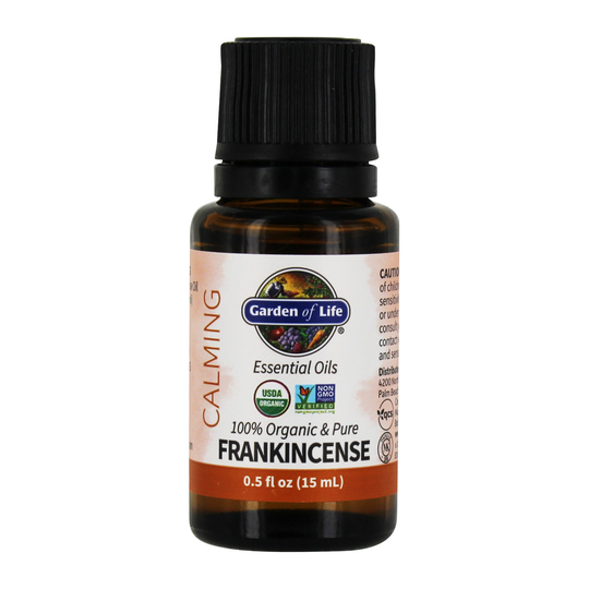 Garden of Life - Organic & Pure Essential Oil Frankincense - 0.5 fl. oz.