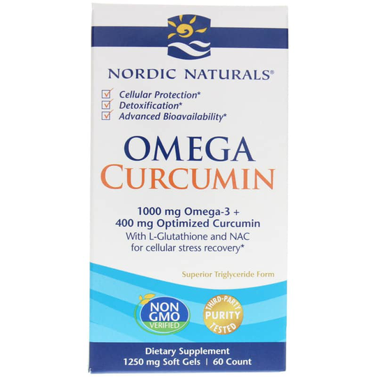 Nordic Naturals Omega Curcumin 60 Softgels