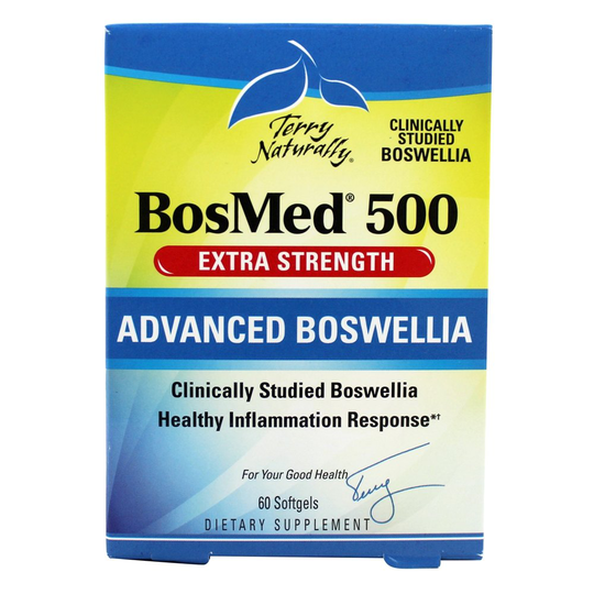 EuroPharma - BosMed 500 Extra Strength with BosPure Boswellia - 60 Softgels