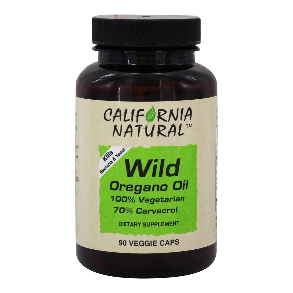 California Natural - Wild Oregano Oil - 90 Capsules