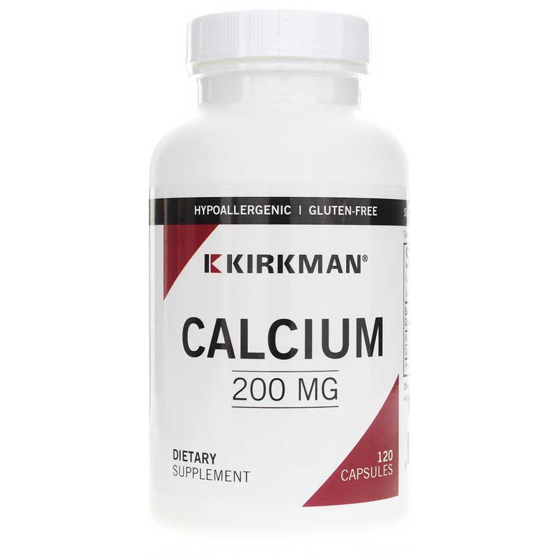 Kirkman Calcium 200 Mg 120 Capsules