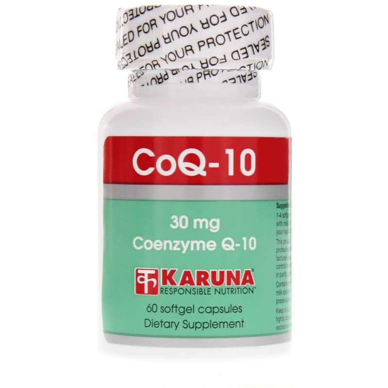Karuna CoQ-10 30 Mg 60 Softgels