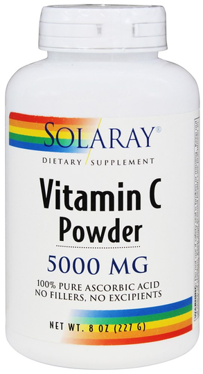 Solaray - Vitamin C Powder 5000 mg. - 8 oz.