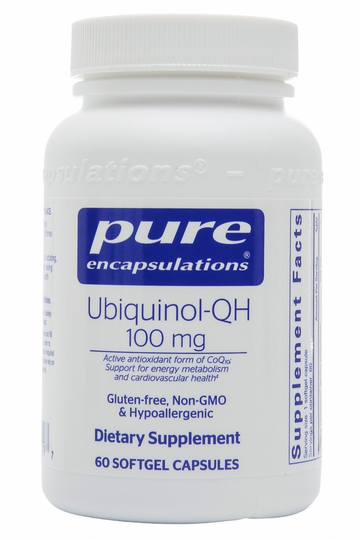 Pure Encapsulations - Ubiquinol-QH Antioxidant 100 mg. - 60 Softgels