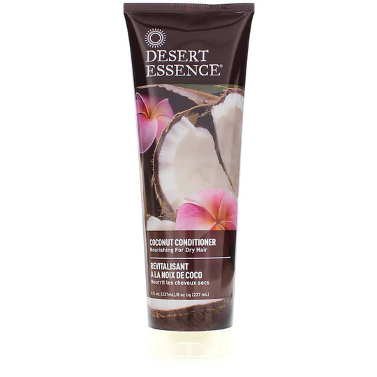 Desert Essence Coconut Conditioner for Dry Hair 8 Oz
