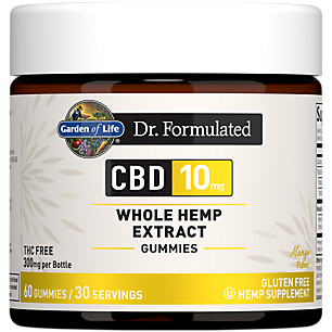Dr. Formulated CBD Hemp Extract Gummies - 10 MG Per Serving - Mango (60 Gummies)
