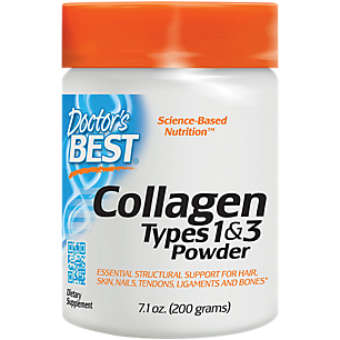 Collagen Types 1 & 3 Powder for Hair, Skin, Nails & Joints (30 Servings)