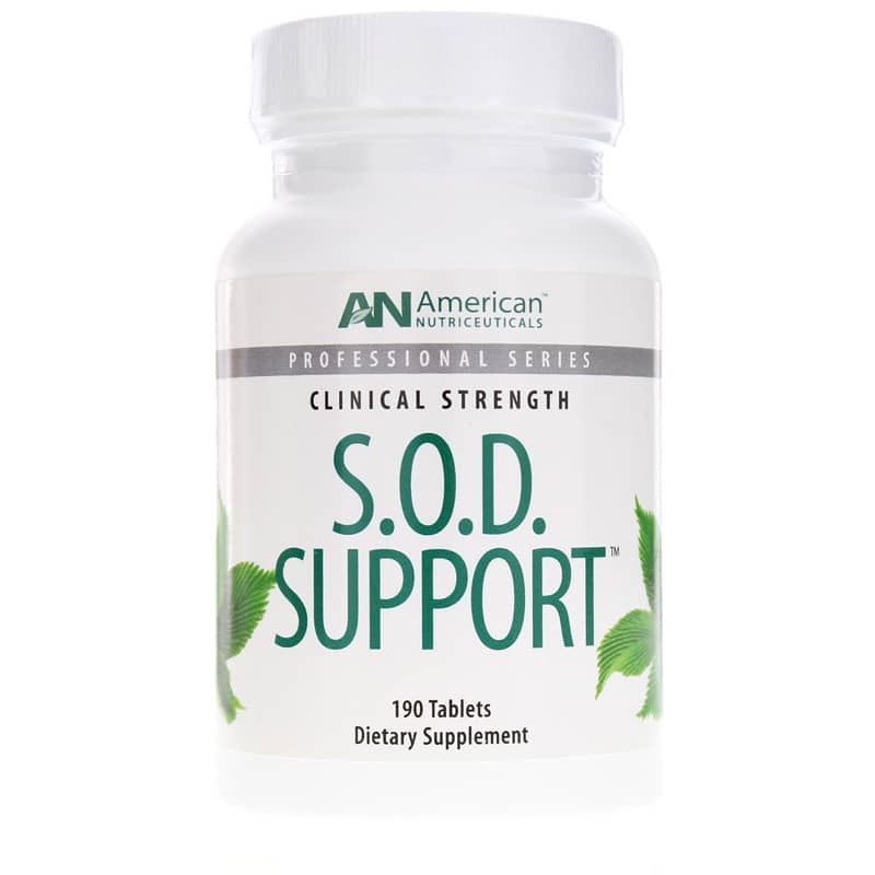 American Nutriceuticals SOD Support 190 Tablets