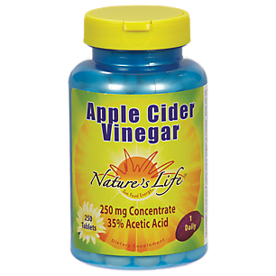 Apple Cider Vinegar - 250 MG (250 Tablets)