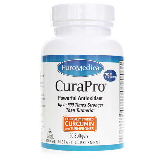 EuroMedica CuraPro 750 Mg 60 Softgels