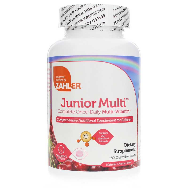 Zahler Junior Multi 180 Chewable Tablets