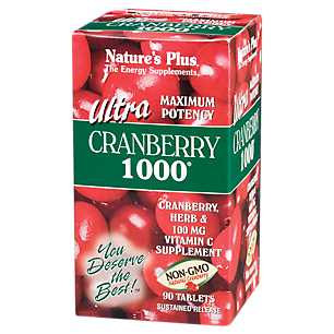 Ultra Cranberry - Maximum Potency - 1,000 MG (90 Tablets)
