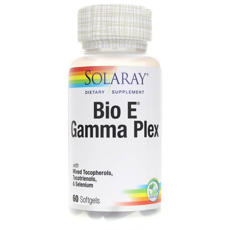 Solaray Bio E Gamma Plex 60 Softgels