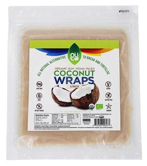 NUCO - Coconut Wraps Organic Original - 5 Count