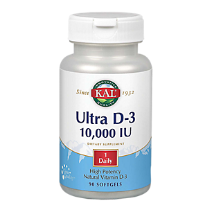 Ultra Vitamin D3 - 10,000 IU (90 Softgels)