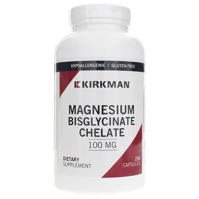 Kirkman Magnesium Bisglycinate Chelate 250 Capsules