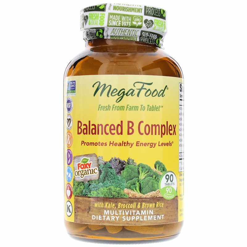 Megafood Balanced B Complex 90 Tablets