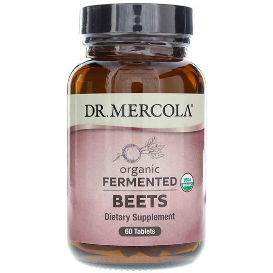 Dr. Mercola Organic Fermented Beets 60 Tablets