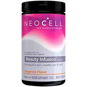 Beauty Infusion Collagen Powder with Hyaluronic Acid, Biotin & Alpha Lipoic Acid - Tangerine Twist (30 Servings)