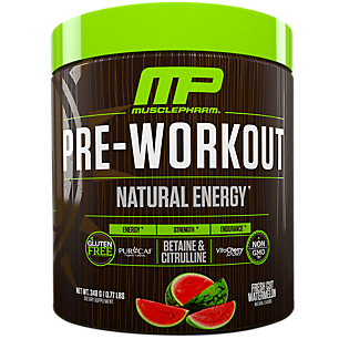 Natural Pre-Workout Fresh Watermelon 30 Serv