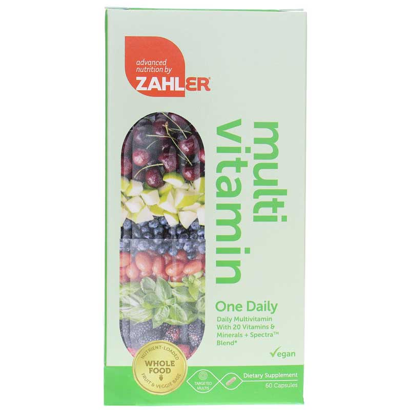 Zahler Multivitamin One Daily 60 Capsules