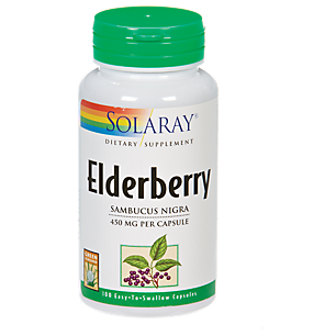 Elderberry - Sambucus Nigra - 450 MG (100 Capsules)