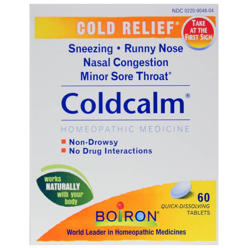 Boiron Coldcalm Cold Relief 60 Tablets
