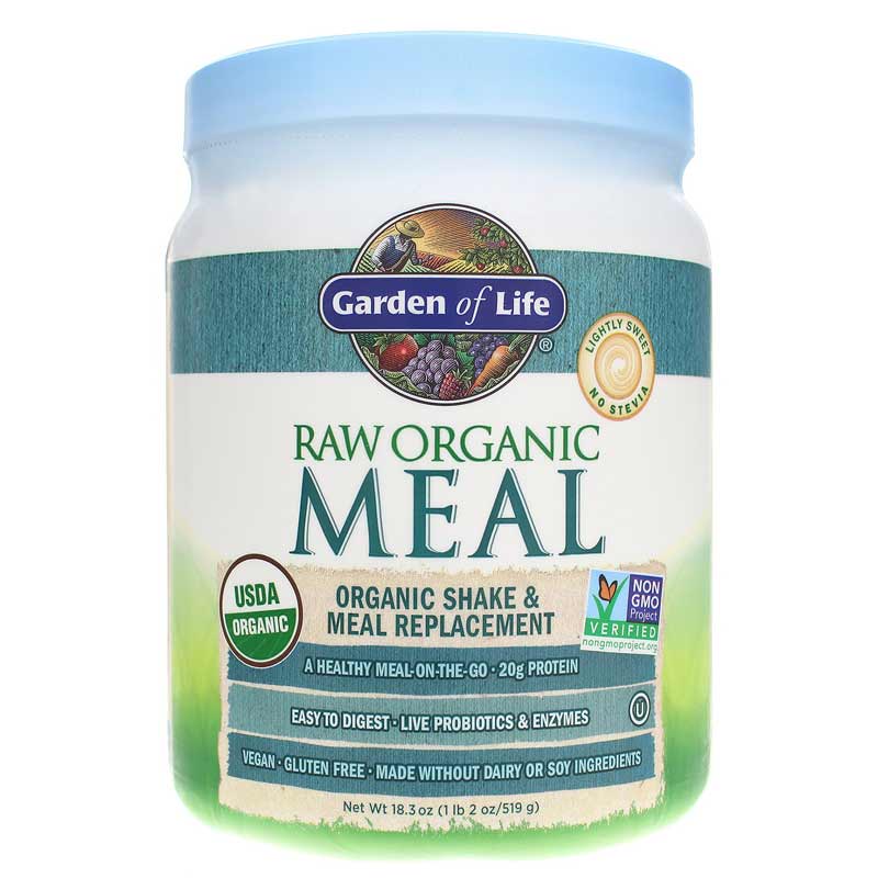 Garden of Life Raw Organic Meal Shake & Meal Replacement 18.3 Oz