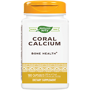 Coral Calcium - Bone Health - 600 MG (180 Capsules)