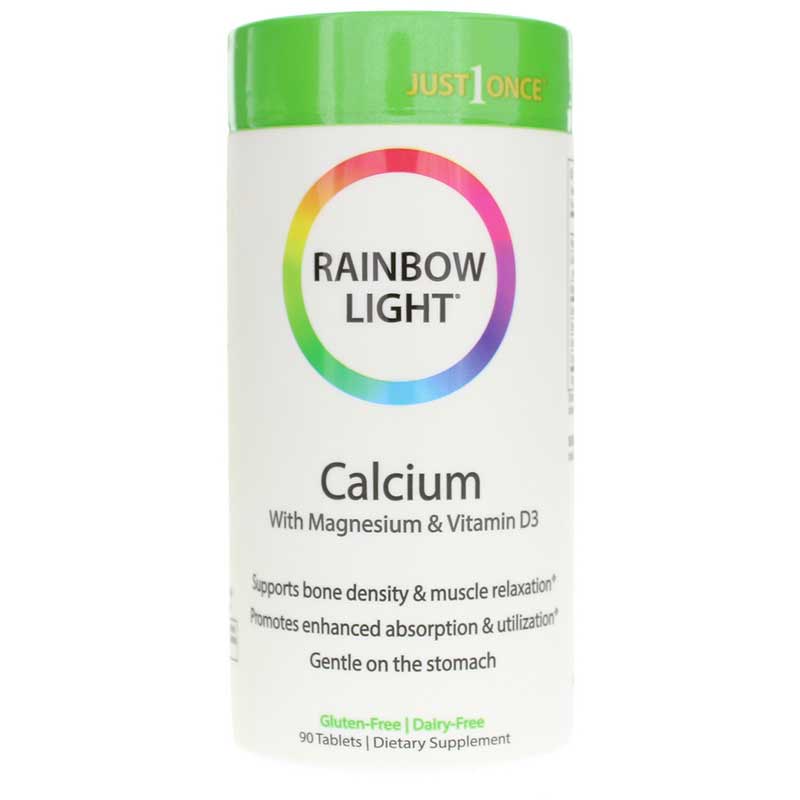 Rainbow Light Calcium with Magnesium & Vitamin D3 90 Tablets
