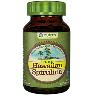 Pure Hawaiian Spirulina Superfood - 500 MG (200 Tablets)