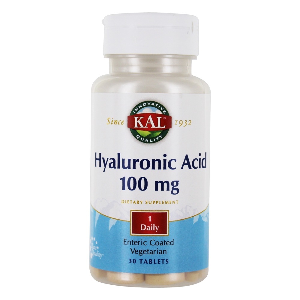 Kal - Hyaluronic Acid 100 mg. - 30 Tablets