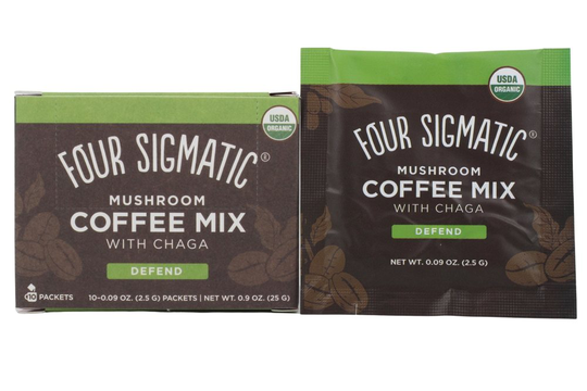 Four Sigmatic - Mushroom Coffee Mix with Cordyceps and Chaga - 10 Packet(s)