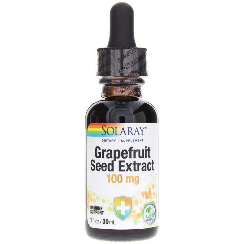 Solaray Grapefruit Seed Extract 100 Mg 1 Oz