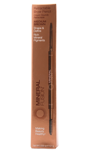 Mineral Fusion - Retractable Brow Pencil Medium Brown - 0.1 Gram(s)