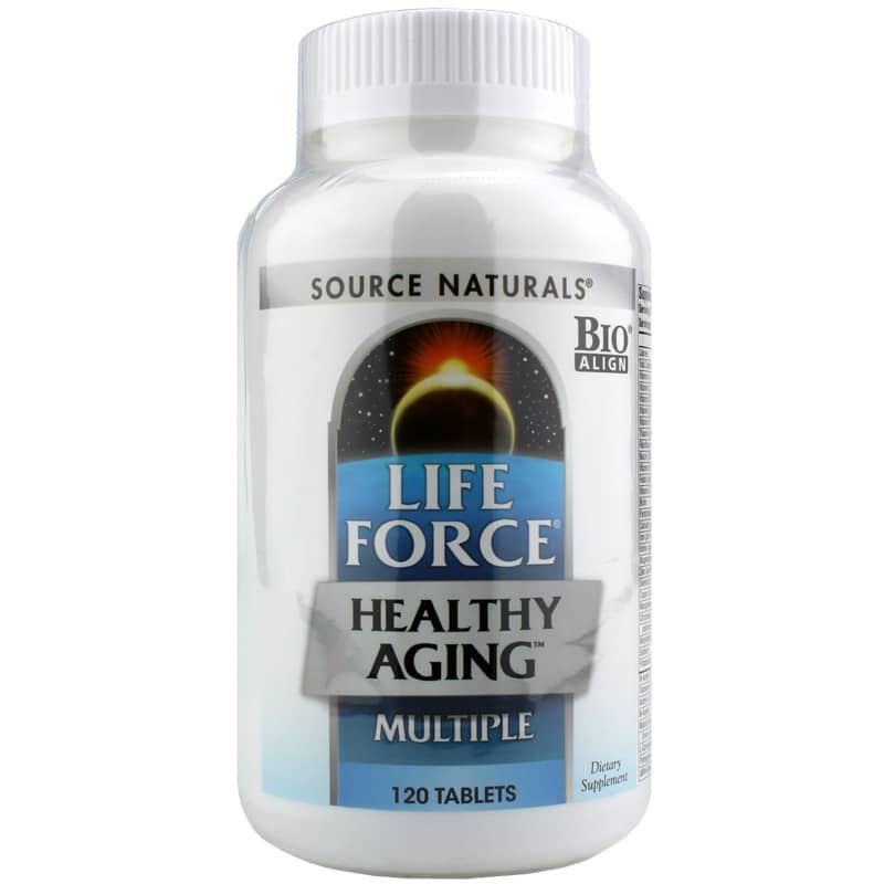 Source Naturals Life Force Healthy Aging Multiple 120 Tablets
