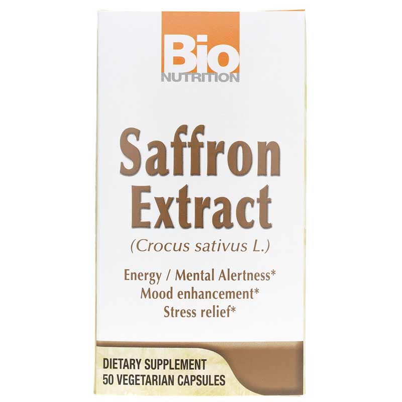 Bio Nutrition Saffron Extract 50 Veg Capsules
