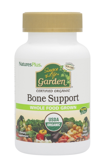 Natures Plus - Source Of Life Garden Bone Support With AlgaeCal - 120 Vegan Capsules