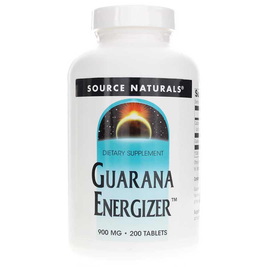 Source Naturals Guarana Energizer 900 Mg 200 Tablets