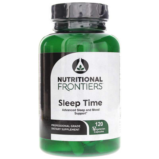 Nutritional Frontiers Sleep Time New Formula 120 Veg Capsules