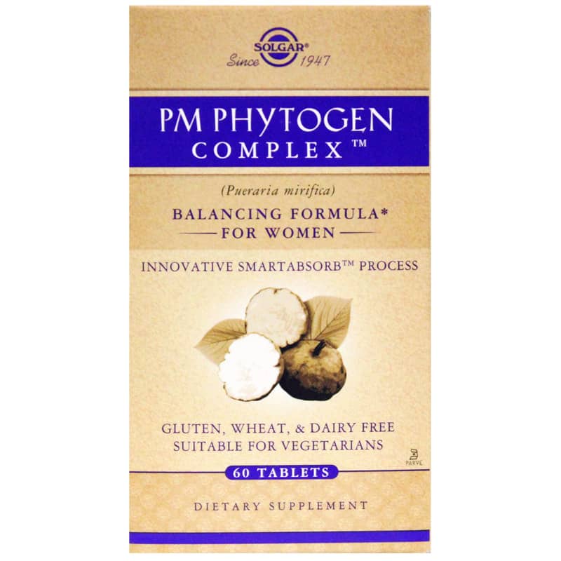 Solgar PM Phytogen Complex Balancing Formula for Women 60 Tablets